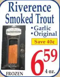 Market Basket Riverence Smoked Trout offer