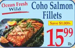 Market Basket Ocean Fresh Wild Coho Salmon Fillets offer