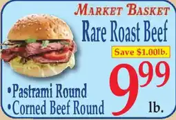 Market Basket Market Basket rare roast beef offer