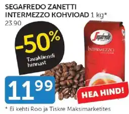 Walgreens Segafredo Zanetti Intermezzo coffee offer