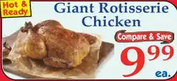 Market Basket Giant Rotisserie Chicken offer