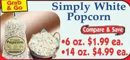 Market Basket Simply White Popcorn offer