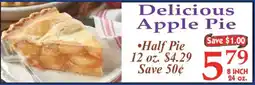 Market Basket Delicious Apple Pie offer