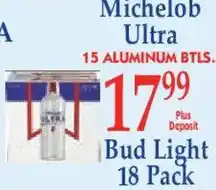 Market Basket Michelob Ultra offer