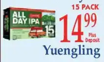 Market Basket Yuengling All Day IPA offer