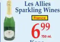 Market Basket Les Allies Sparkling Wines offer