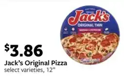 Fareway Jack's original pizza offer
