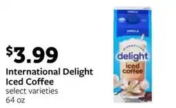 Fareway International Delight Iced Coffee offer