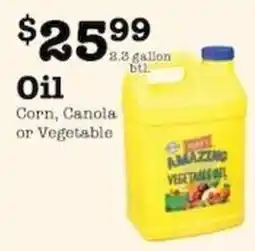 Pioneer Supermarkets Amazin Vegetable Oil offer