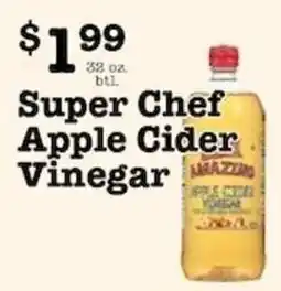 Pioneer Supermarkets Super Chef Apple Cider Vinegar offer