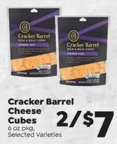 Sentry Cracker Barrel Cheese Cubes offer