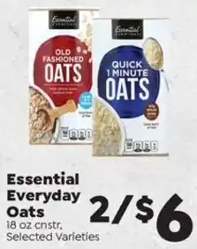 Sentry Essential Everyday Oats offer
