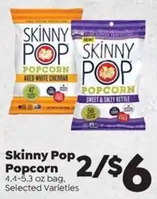 Sentry Skinny Pop Popcorn offer
