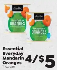 Sentry Essential Everyday Mandarin Oranges offer