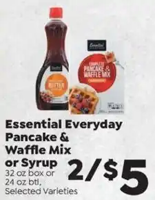 Sentry Essential Everyday Pancake & Waffle Mix offer