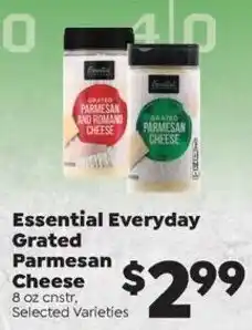 Sentry Essential Everyday Grated Parmesan Cheese offer