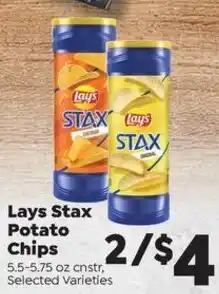 Sentry Lays Stax Potato Chips offer