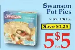 Swanson Pot Pies