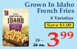 Market Basket Grown In Idaho French Fries offer
