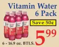 Market Basket Vitamin Water offer