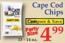 Market Basket Cape Cod Chips offer