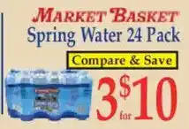 Market Basket Market Basket spring water offer