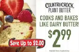Market Basket Country Crock Plant Butter offer