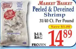 Market Basket Market Basket Peeled & Deveined Shrimp offer