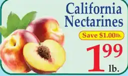 Market Basket California Nectarines offer