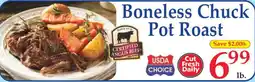 Market Basket Certified Angus Beef Boneless Chuck Pot Roast offer