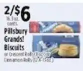 Pioneer Supermarkets Pillsbury Grands! Biscuits offer