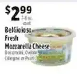 Pioneer Supermarkets BelGioioso Fresh Mozzarella Cheese offer