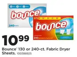 Mills Fleet Farm Bounce fabric dryer sheets offer