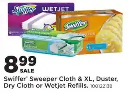 Mills Fleet Farm Swiffer Sweeper Cloth & XL, Duster, Dry Cloth or Wetjet Refills offer