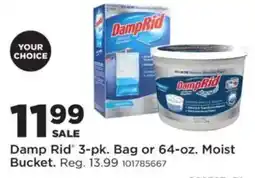 Mills Fleet Farm Damp Rid 3-pk. Bag or 64-oz. Moist Bucket offer