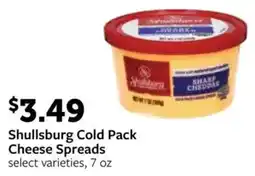 Fareway Shullsburg cold pack cheese spreads offer
