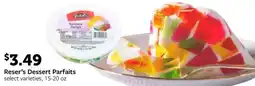 Fareway Reser's Dessert Parfaits offer