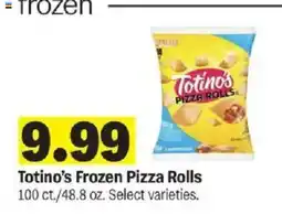 Meijer Totino's Frozen Pizza Rolls offer
