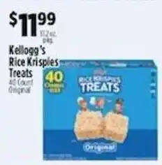 Pioneer Supermarkets Kellogg's rice krispies treats offer