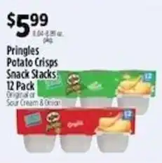 Pioneer Supermarkets Pringles potato crisps snack stacks offer