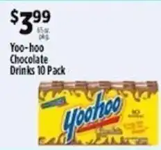 Pioneer Supermarkets Yoo-hoo Chocolate Drinks offer
