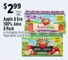 Pioneer Supermarkets Apple & Eve 100% Juice offer