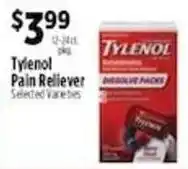 Pioneer Supermarkets Tylenol pain reliever offer