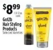 Pioneer Supermarkets Got2b Hair Styling Products offer