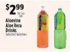 Pioneer Supermarkets Aloevine Aloe Vera Drinks offer