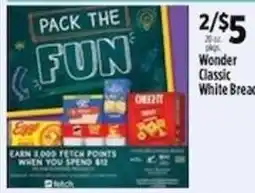 Pioneer Supermarkets Wonder Classic White Bread offer