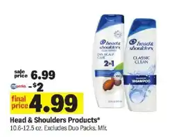 Meijer Head & Shoulders Products offer