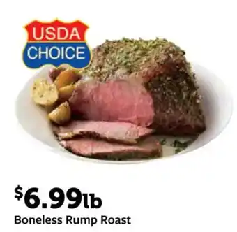 Usda Choice Boneless Rump Roast