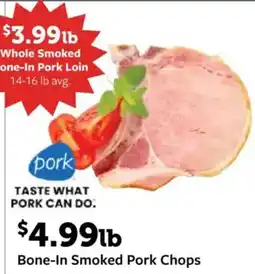 Fareway Bone-In Smoked Pork Chops offer