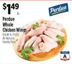 Pioneer Supermarkets Perdue whole chicken wings offer